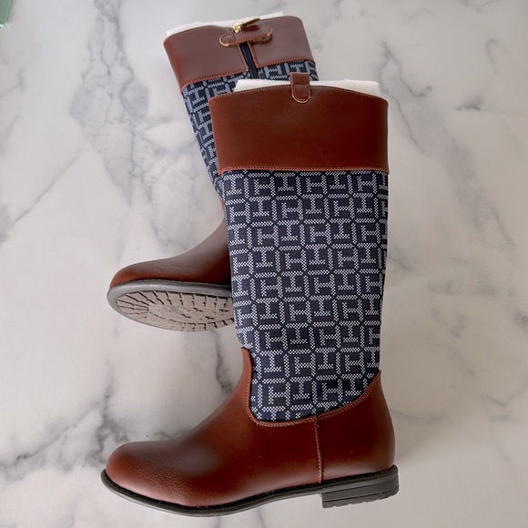 Tommy Hilfiger Girls Andrea Jaelyn Riding Boots - Picture 5 of 10